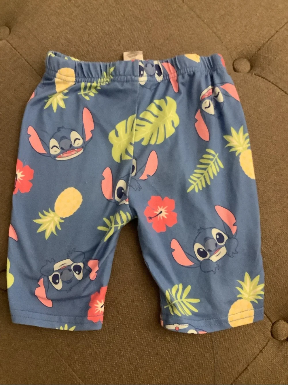 Disney lilo & Stitch T-shirt and Shorts Set girls 3T-4T beach crop top shorts